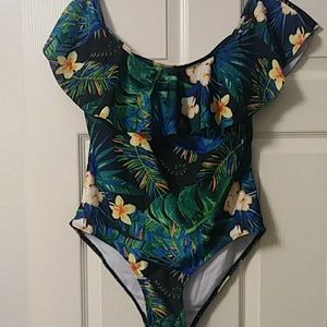 One piece bathing suit
